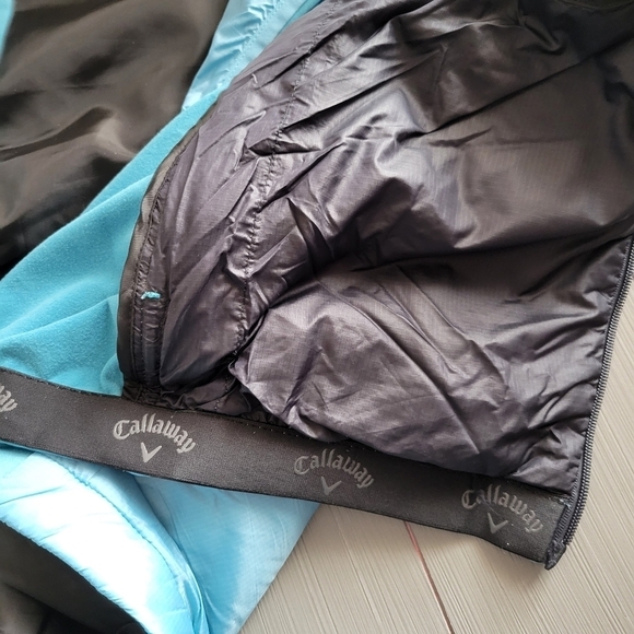 Callaway Weather Series Blue Vest Men's XL Swing Tech Golf Sports Athletic - Picture 8 of 9